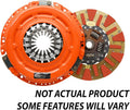Dual Friction Clutch Pressure Plate and Disc Set 79-85 Porsche - 924