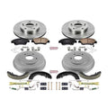 Power Stop 2012 Honda Civic Sedan Front & Rear Autospecialty Brake Kit
