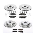 Power Stop 07-08 Infiniti G35 Front & Rear Z23 Evolution Sport Brake Kit