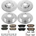 Power Stop 06-09 Hyundai Azera Front & Rear Z23 Evolution Sport Brake Kit