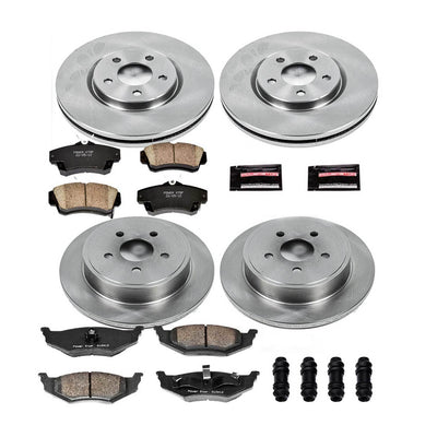 Power Stop 03-09 Chrysler PT Cruiser Front & Rear Autospecialty Brake Kit