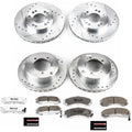 Power Stop 91-96 Dodge Stealth Front & Rear Z26 Street Warrior Brake Kit