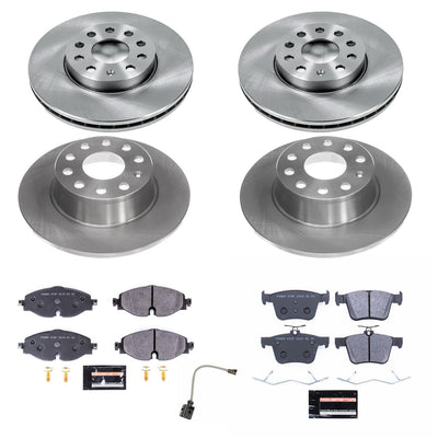 Power Stop 2019 Volkswagen Jetta Front & Rear Track Day SPEC Brake Kit