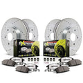 Power Stop 99-04 Jeep Grand Cherokee Front & Rear Z26 Street Warrior Brake Kit