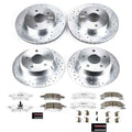 Power Stop 99-04 Jeep Grand Cherokee Front & Rear Z26 Street Warrior Brake Kit