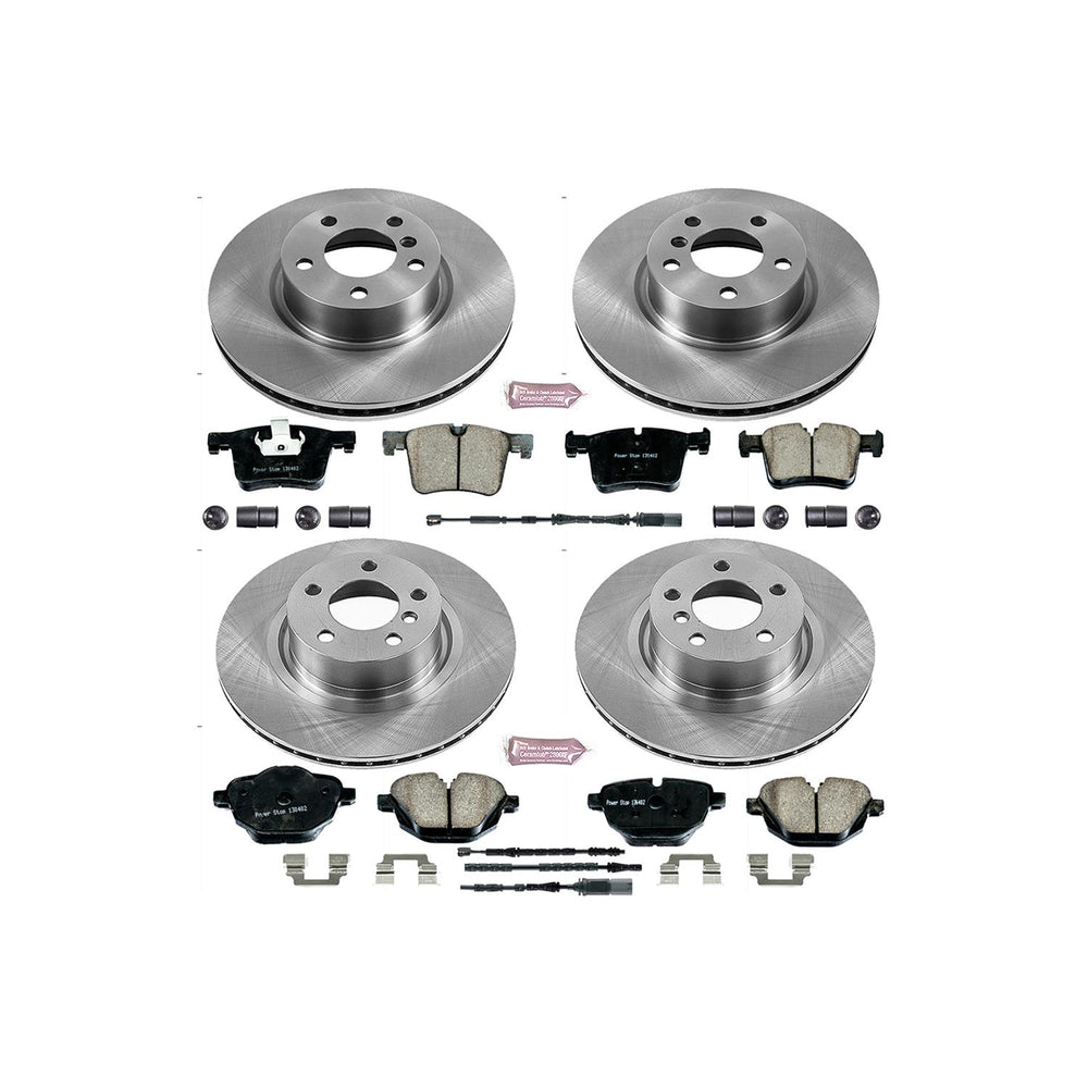 Power Stop 11-17 BMW X3 Front & Rear Autospecialty Brake Kit