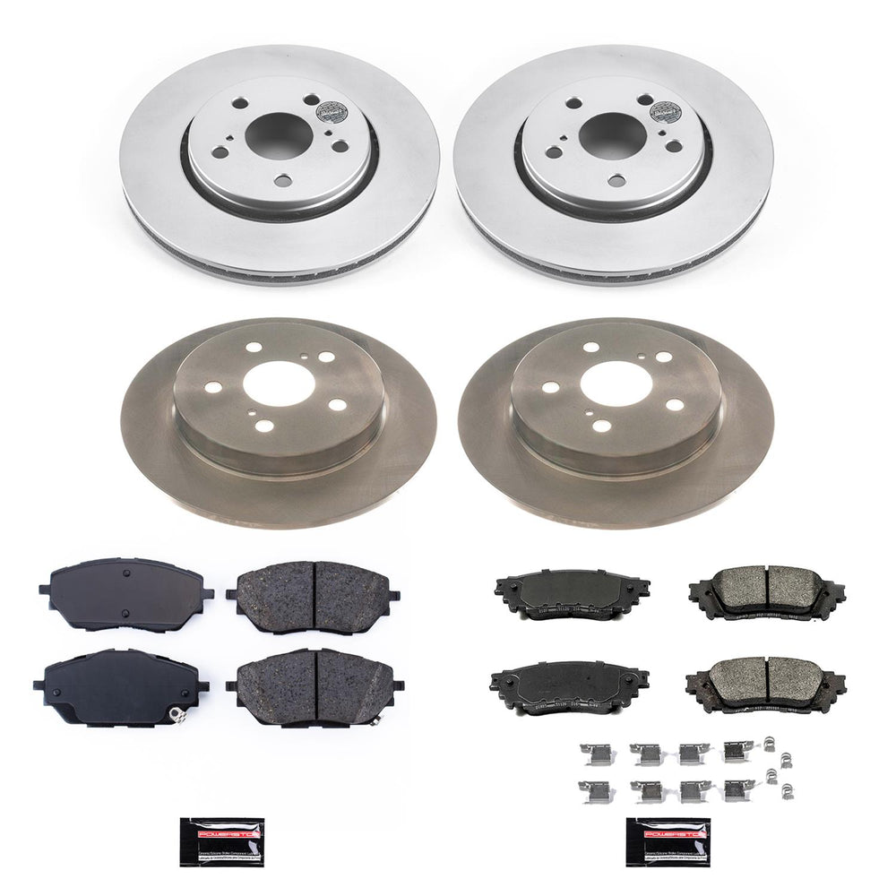 Power Stop 18-19 Toyota C-HR Front & Rear Autospecialty Brake Kit