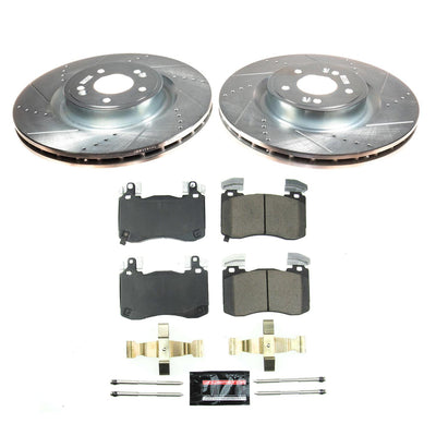Power Stop 18-20 Kia Stinger Front Z23 Evolution Brake Kit