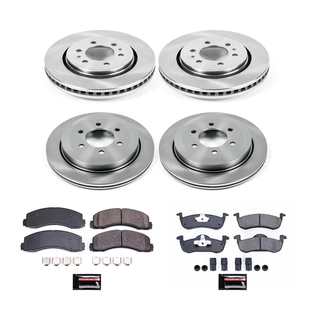 Power Stop 10-17 Ford Expedition Front & Rear Autospecialty Brake Kit