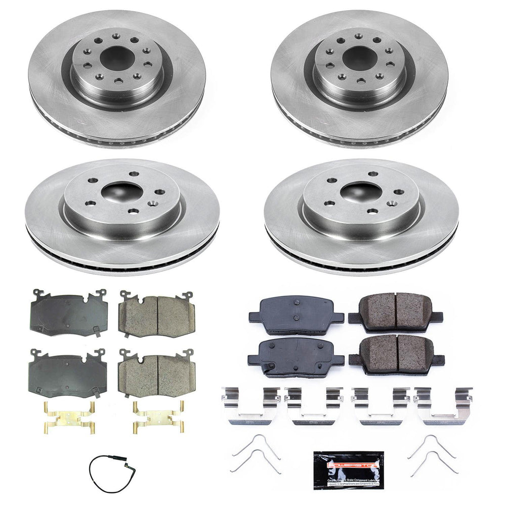 Power Stop 2019 Cadillac CT6 Front & Rear Autospecialty Brake Kit