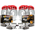 Power Stop 07-17 Jeep Wrangler Front & Rear Z36 Truck & Tow Brake Kit w/Calipers