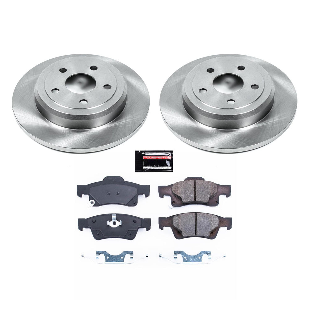 Power Stop 17-19 Jeep Grand Cherokee Front & Rear Autospecialty Brake Kit