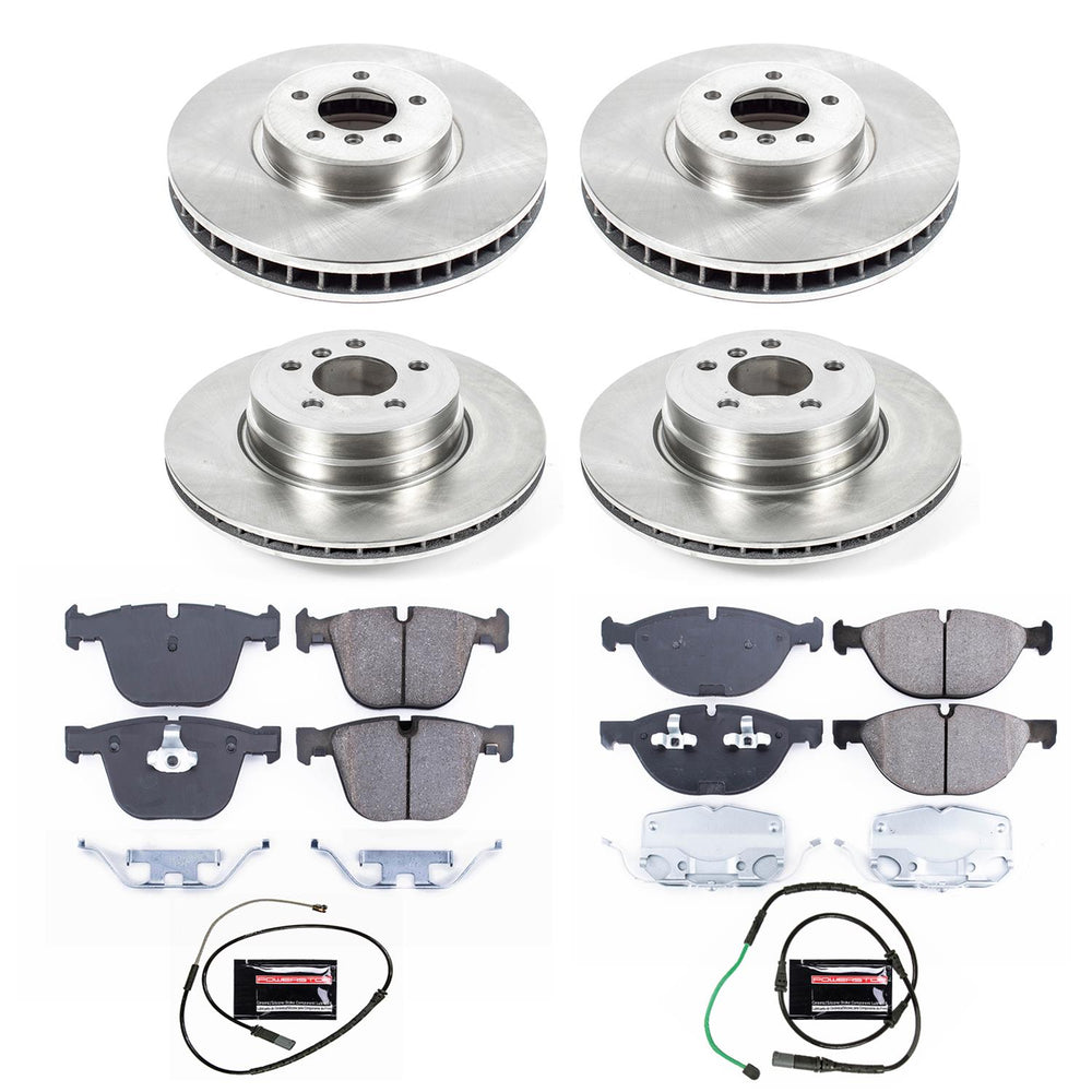 Power Stop 2019 BMW X6 Front and Rear Autospecialty Brake Kit