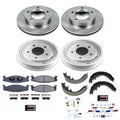 Power Stop 94-96 Ford Bronco Front & Rear Autospecialty Drum Kit