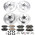 Power Stop 14-16 Mini Cooper Front & Rear Z23 Evolution Sport Brake Kit