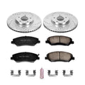 Power Stop 13-16 Hyundai Santa Fe Front Z23 Evolution Sport Brake Kit w/Calipers