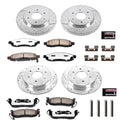 Power Stop 05-07 Infiniti QX56 Front & Rear Z36 Truck & Tow Brake Kit