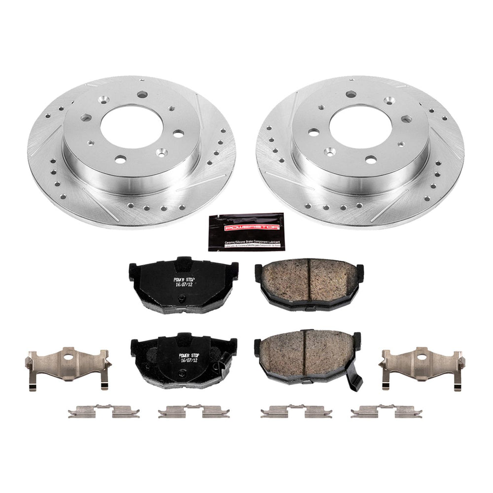 Power Stop 04-09 Kia Spectra Front & Rear Z23 Evolution Sport Brake Kit