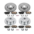 Power Stop 10-15 Hyundai Sonata Front & Rear Z23 Evolution Sport Brake Kit