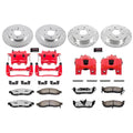 Power Stop 2005 Nissan Armada Z36 Truck and Tow Kit w/ Calipers - Front and Rear