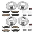 Power Stop 05-16 Ford F-550 Super Duty Front & Rear Medium Duty Kit