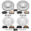 Power Stop 00-01 Lexus ES300 Front & Rear Z17 Evolution Geomet Coated Brake Kit