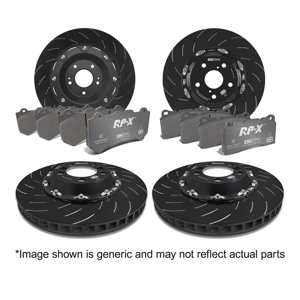 ~(55 lbs. 24X14X14)~ S30 Kits RPX Race Pad and SG2F Rotors