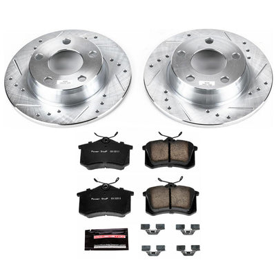 Power Stop 02-04 Audi A6 Quattro Front & Rear Z23 Evolution Sport Brake Kit w/Calipers