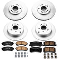 Power Stop 04-11 Mitsubishi Endeavor Front & Rear Z17 Evolution Geomet Coated Brake Kit