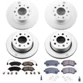 Power Stop 14-15 Ram ProMaster 1500 Front & Rear Z17 Evolution Geomet Coated Brake Kit