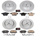 Power Stop 15-18 Volvo S60 Front & Rear Z23 Evolution Sport Coated Brake Kit