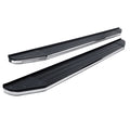 21C CHEVY TAHOE STX100 RUNNING BOARDS BLACK/STAINLESS TRIM