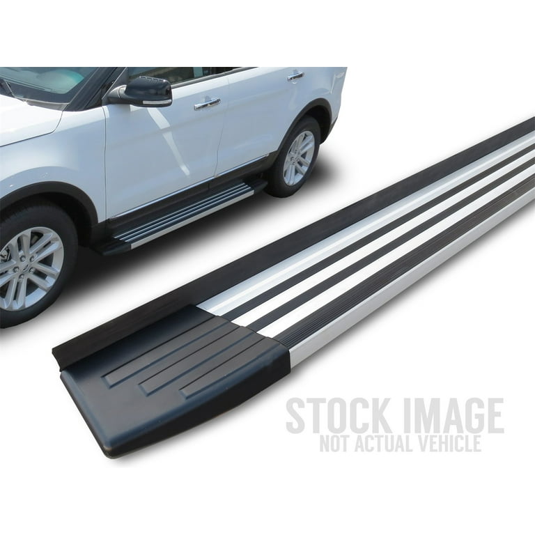 1118 SIENNA ALUMINUM RUNNING BOARDS(PLASTIC COVER UNDER FLOOR PANEL MUST BE CUT