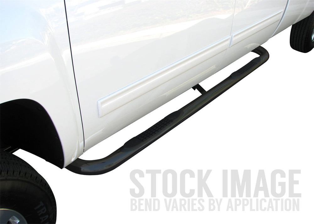 9918 SILVERADO/SIERRA EXT/DOUBLE 3IN STAINLESS STEEL NERF BAR(BODY MOUNT))