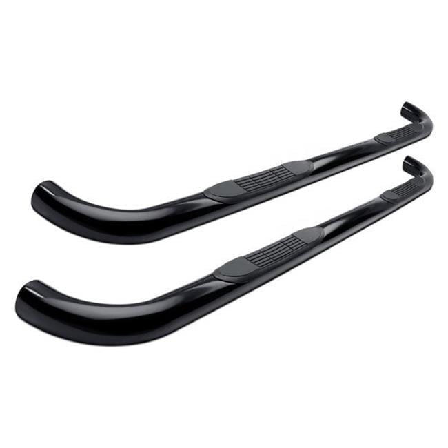 19C SILVERADO/SIERRA 1500/2022 SILVERADO/SIERRA 2500/3500 REGULAR CAB 3IN ROUND SIDEBARS BLACK