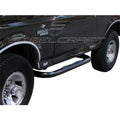 8096 BRONCO/FSERIES PU STD CAB 3IN NERF BAR BLACK