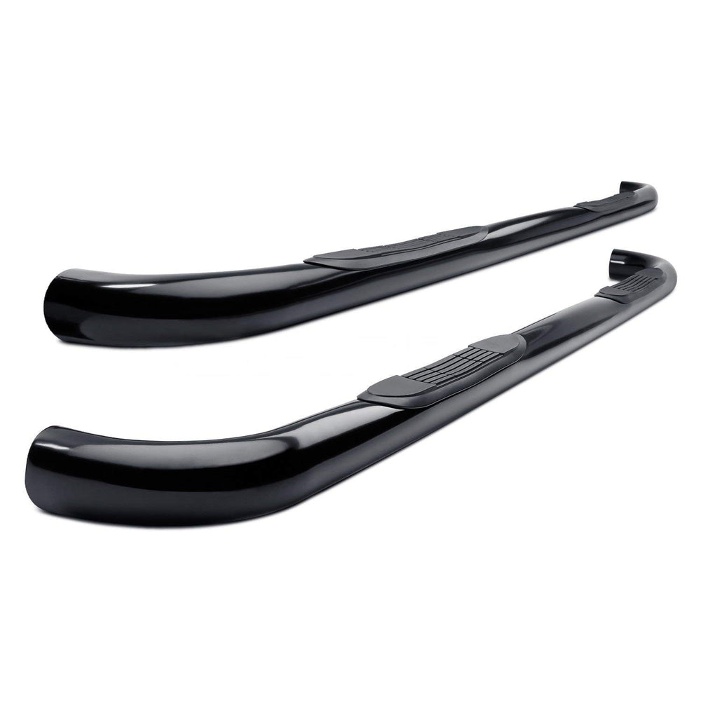 0004 DAKOTA QUAD CAB 3IN BLACK NERF BAR