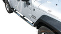 0716 WRANGLER 4 DOOR 3IN BLACK NERF BAR