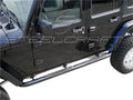 0716 WRANGLER 4 DOOR 3IN BLACK NERF BAR