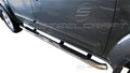 0516 FRONTIER EXTRA CAB 3IN BLACK NERF BAR