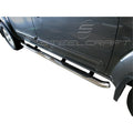 0516 FRONTIER EXTRA CAB 3IN BLACK NERF BAR