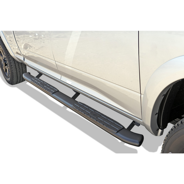 9916 F250/350/450/550 SD SUPER CAB 4X SERIES SIDEBARS BLACK