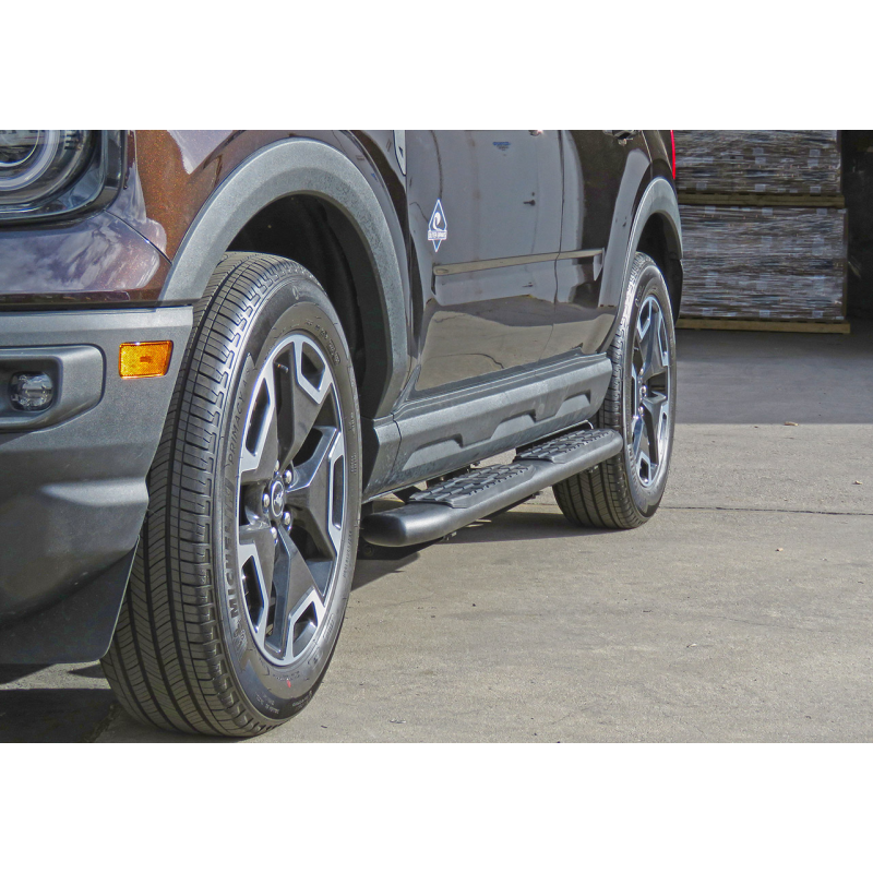 21C FORD BRONCO SPORT 4X SERIES SIDEBARS TEXTURED BLACK
