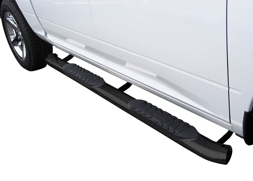 19C SILVERADO/SIERRA 1500 CREW CAB 5IN OVAL SIDEBARS STAINLESS STEEL