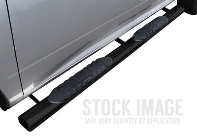 1523 F150/1722 F250/F350 SUPERCREW CAB 5IN OVAL SIDEBARS BLACK