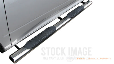 0916 RAM 1500/2500/3500 CREW 5IN OVAL SIDE BARS BLK