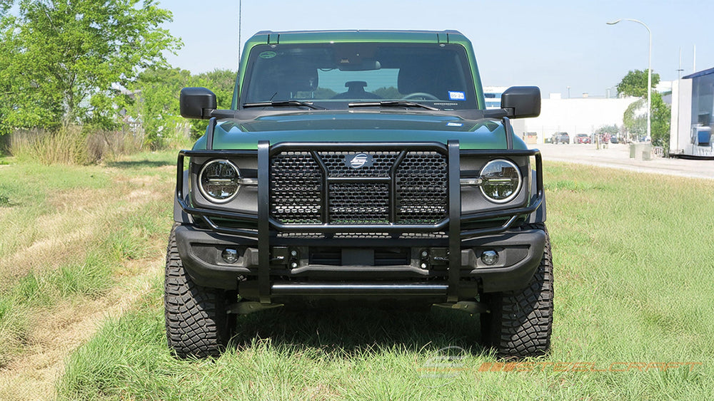 21C BRONCO FULL SIZE HD GRILLE GUARDS BLACK