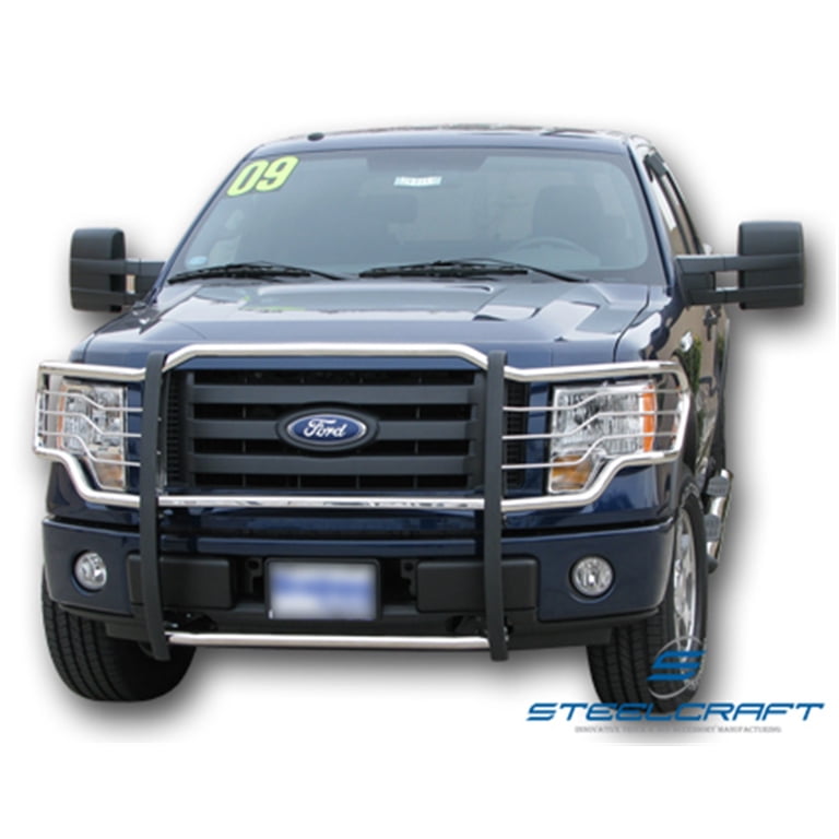 0914 F150 BLACK 1PC GRILLE GUARD