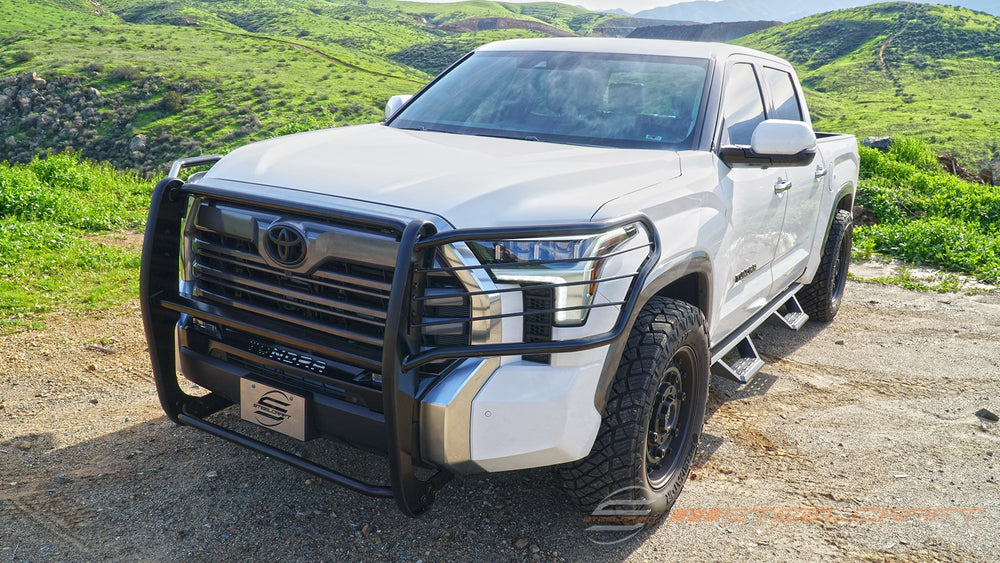 22C TUNDRA GRILLE GUARD BLACK
