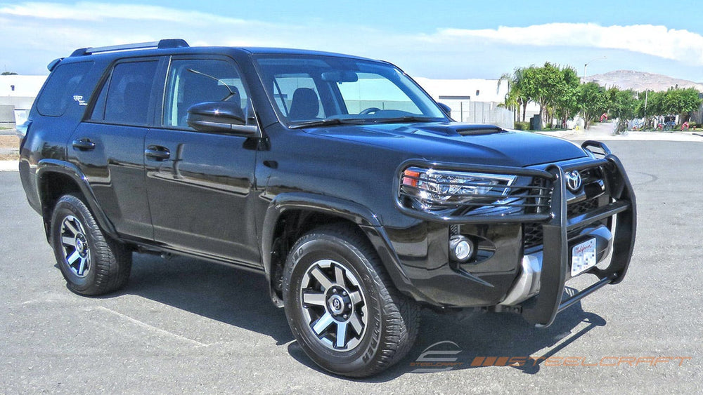 1416 4RUNNER 4 BLACK 1PC GRILLE GUARD